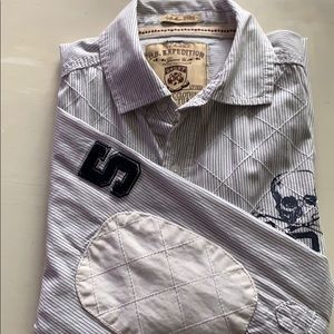 Men’s button down shirt